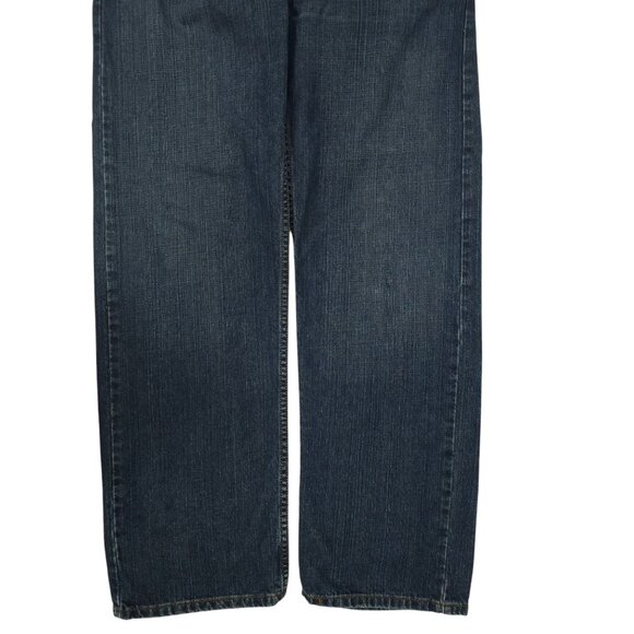 Levis 559 Jeans Mens Size 34x33 Relaxed Straight Leg Denim Dark Wash - Picture 10 of 15